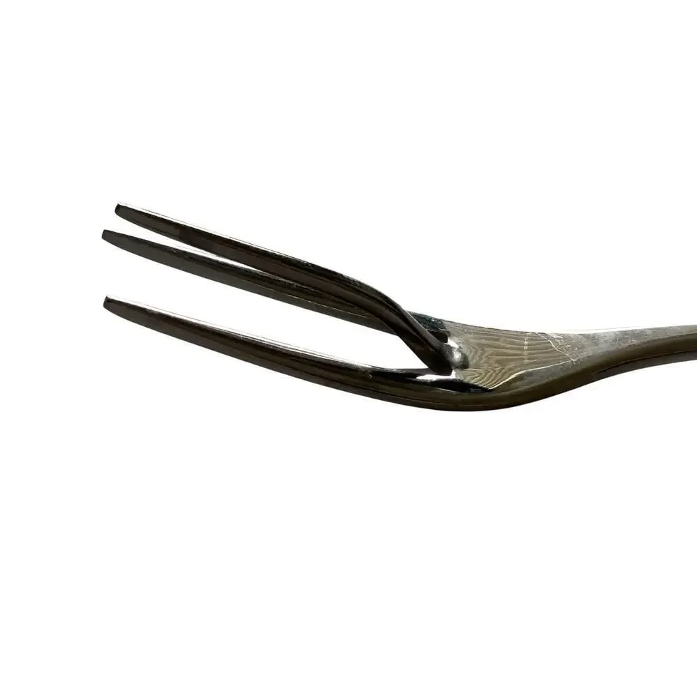 JA Henckels 18/10 Lot Of 8 Cocktail Seafood 3 Prong Forks 6.25” Long